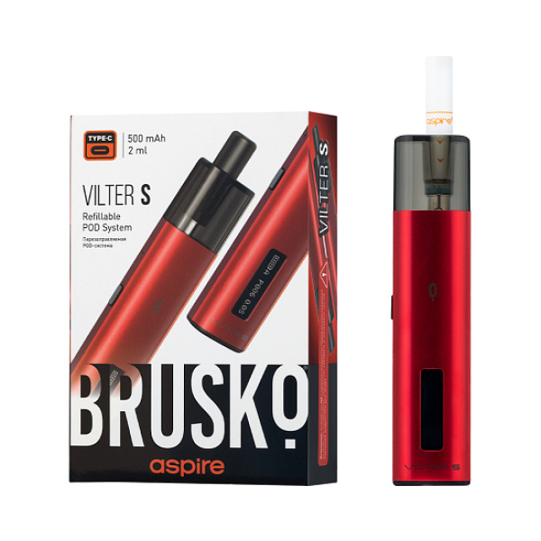 POD-система Brusko Vilter S Красный в Казани