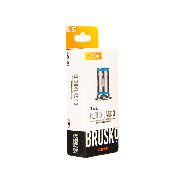 Испаритель Brusko Cloudflask 3 0.25 Ом 3 шт в Казани