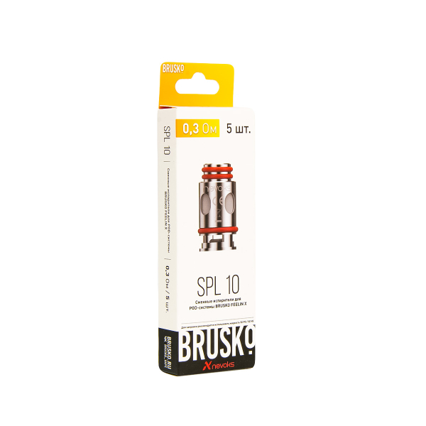 Испаритель Brusko Feelin Spl10 0.3 Ом 5 шт в Казани