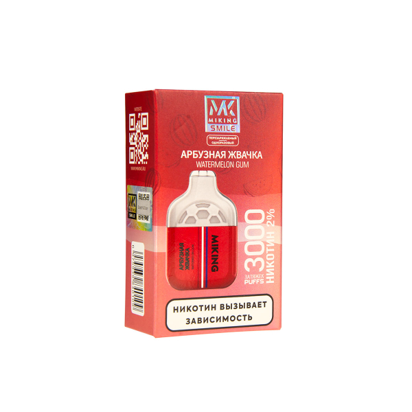 Электронка Miking Watermelon Gum 3000 Затяжек в Казани