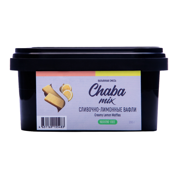 Бестабачная смесь Chaba Сливочно Лимонные Вафли 200 грамм в Казани