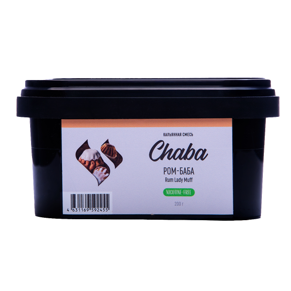 Бестабачная смесь Chaba Ром Баба 200 грамм в Казани