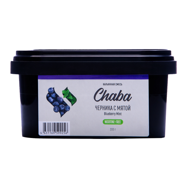 Бестабачная смесь Chaba Черника С Мятой 200 грамм в Казани