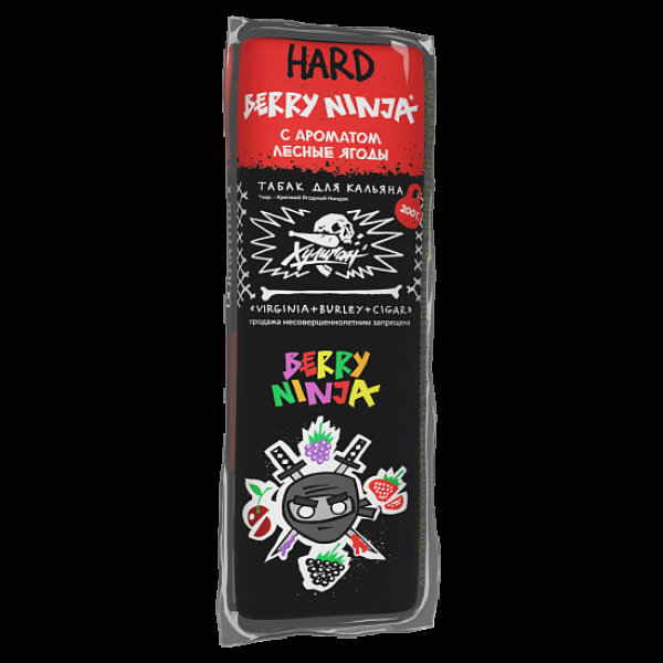 Табак Хулиган Hard Berry Ninja Лесные Ягоды 200 грамм в Казани