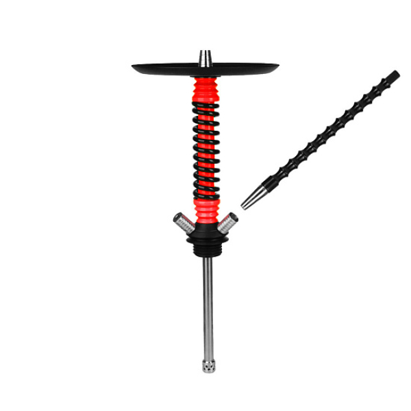 Кальян Mamay Customs V3  Coilovers Mini Красно Черный в Казани