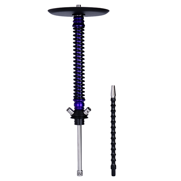 Кальян Mamay Customs Coilovers Фиолетовый Лак Черный в Казани