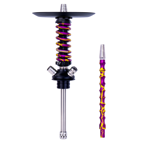 Кальян Mamay Customs Coilover Micro Пурпурно Золотой Сплеш в Казани
