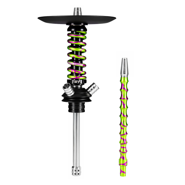 Кальян Mamay Customs Coilover Micro Салатово Пурпурный Сплеш в Казани