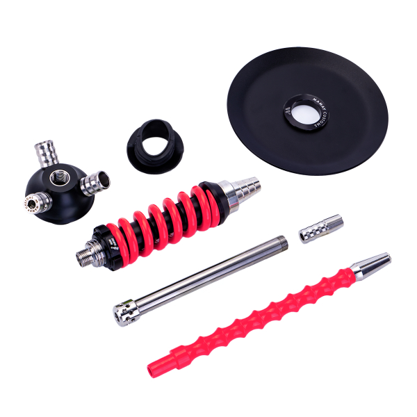 Кальян Mamay Customs Coilover Micro Чёрно Розовый в Казани