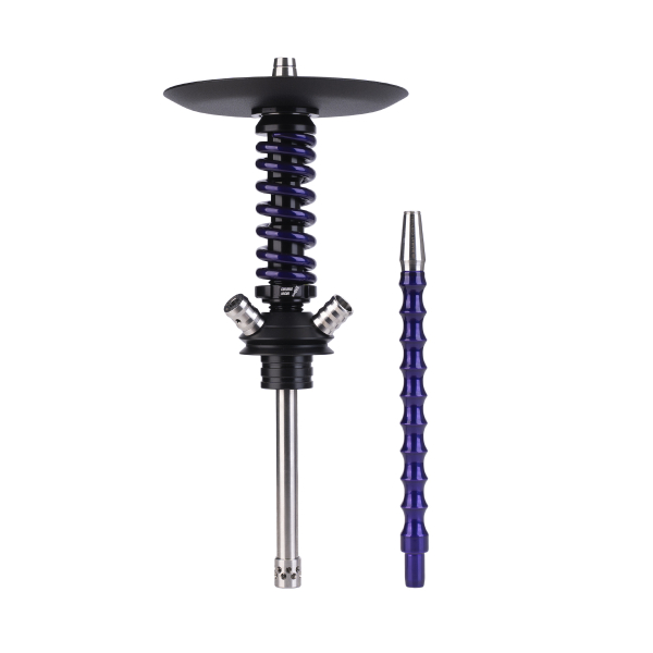 Кальян Mamay Customs Coilover Micro Чёрно Фиолетовый Лак в Казани