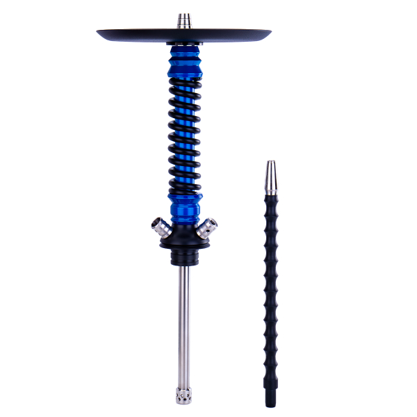 Кальян Mamay Customs Coilovers Mini Голубой Лак Черный в Казани