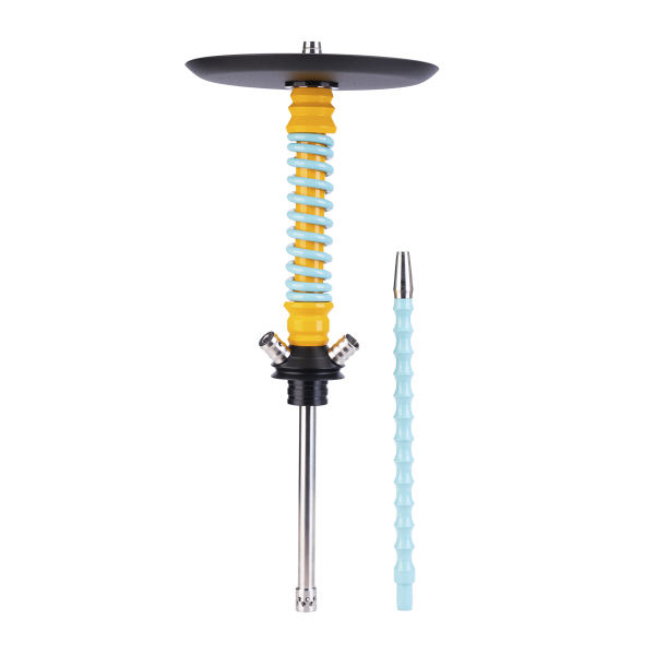 Кальян Mamay Customs Coilovers Mini Жёлто Мятный Грав. Котофаки в Казани