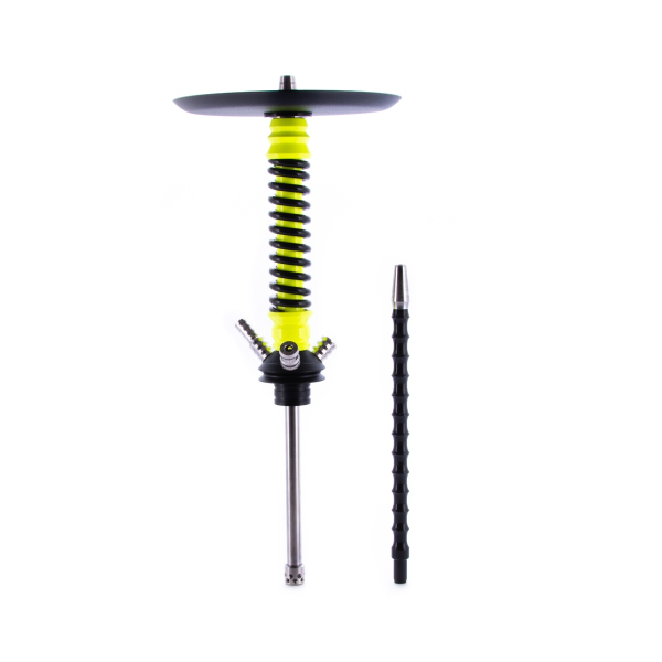 Кальян Mamay Customs Coilovers Mini Жёлтый Ф Чёрный   Гр. Bus в Казани
