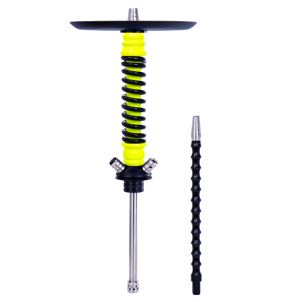 Кальян Mamay Customs Coilovers Mini Жёлтый Ф Чёрный   Гр. Космос в Казани