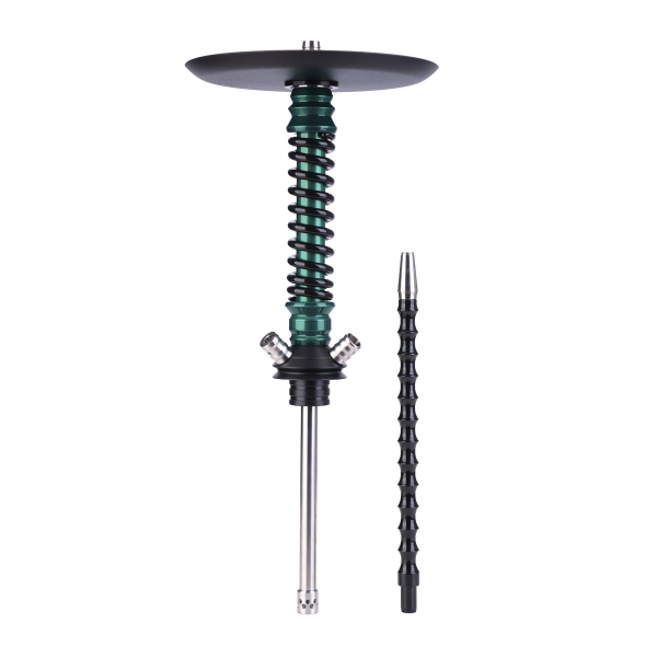 Кальян Mamay Customs Coilovers Mini Зелёный Лак Чёрный   Гр. Кубы в Казани