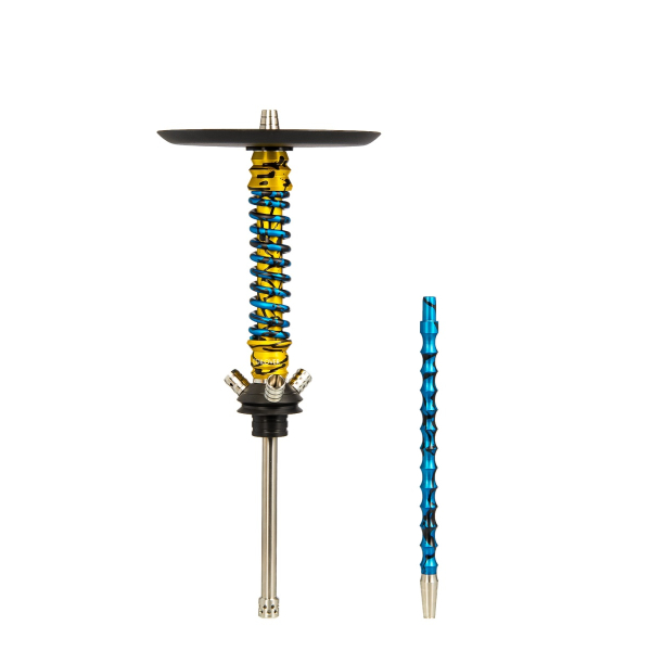 Кальян Mamay Customs Coilovers Mini Золотой Сплеш Голубой Сплеш в Казани