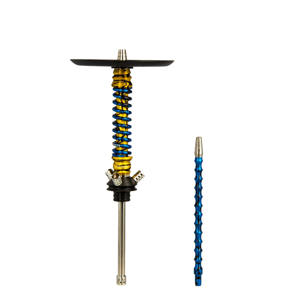 Кальян Mamay Customs Coilovers Mini Синий Сплеш Золотой Сплеш в Казани