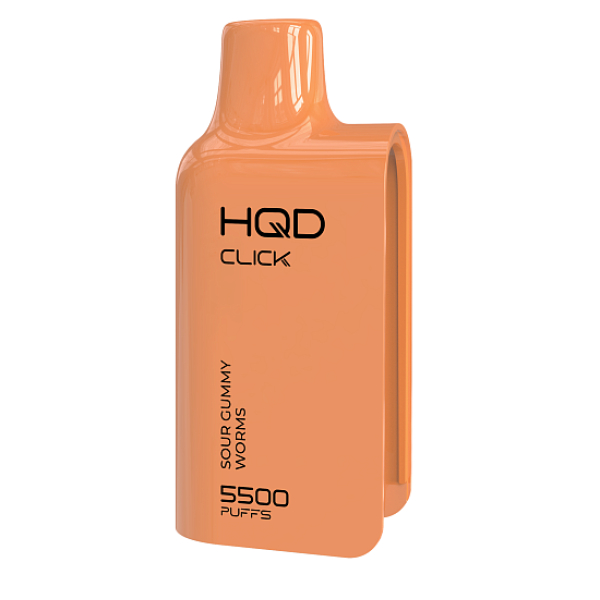 Картридж Hqd Click  Sour Gummy Worms  Кислые Мармеладные Червячки 5500 тяг в Казани