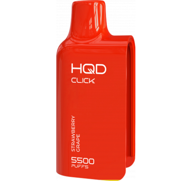 Картридж Hqd Click  Strawberry Grape  Клубника Виноград 5500 тяг в Казани
