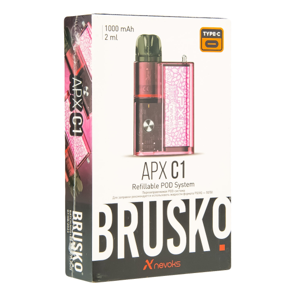 POD-система Brusko Apx C1 Коралловый Цветок в Казани
