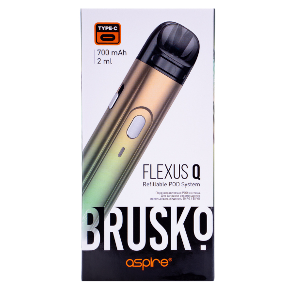 POD-система Brusko Flexus Q Аквамариновый Градиент в Казани