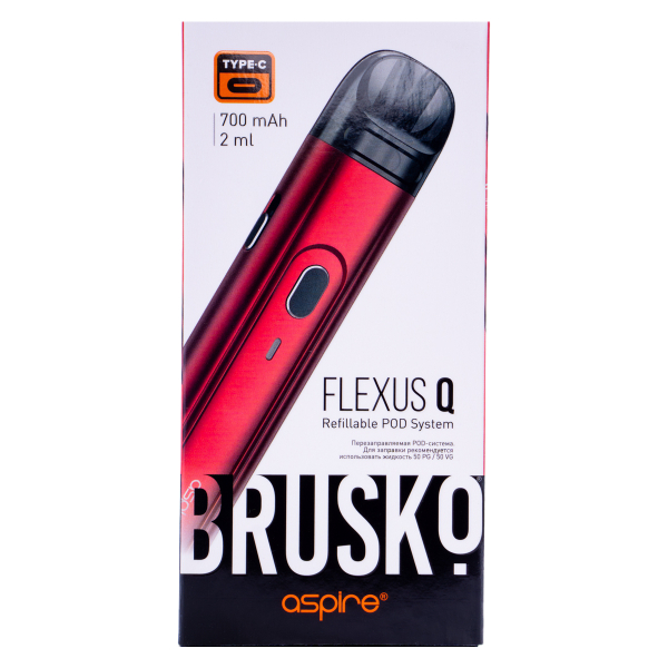 POD-система Brusko Flexus Q Красный в Казани