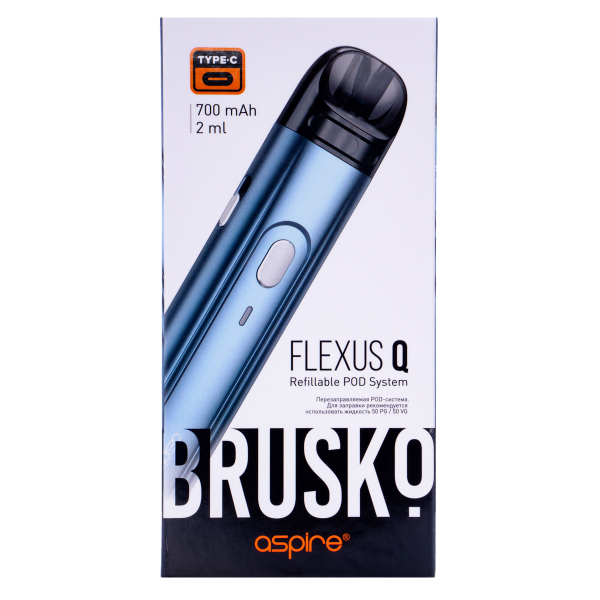 POD-система Brusko Flexus Q Небесно Голубой в Казани