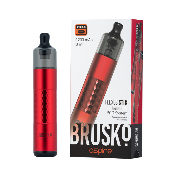 POD-система Brusko Flexus Stik Красный в Казани