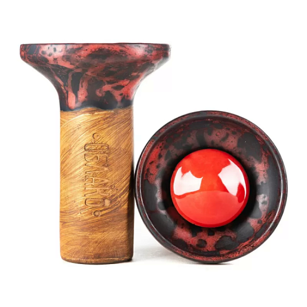 Чаша Облако Flow Red On Black Red Marble в Казани