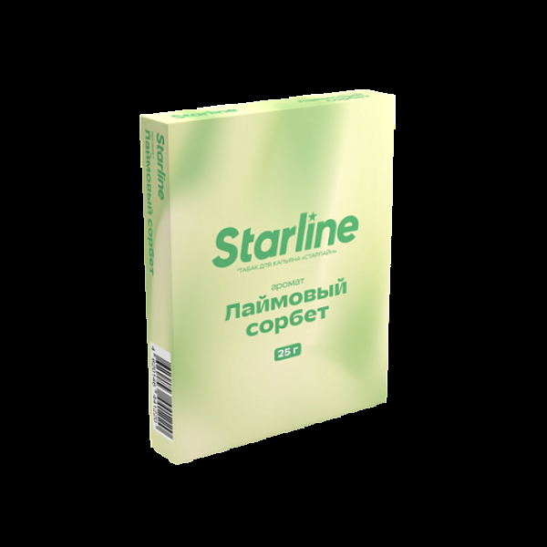 Табак Starline Лаймовый Сорбет 25 грамм в Казани