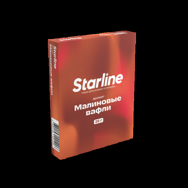 Табак Starline Малиновые Вафли 25 грамм в Казани