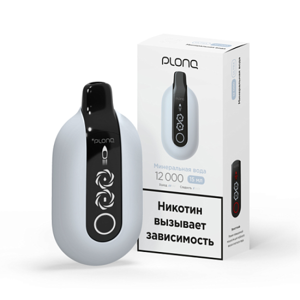 Электронка Plonq Ultra Минеральная Вода  12000 затяжек в Казани