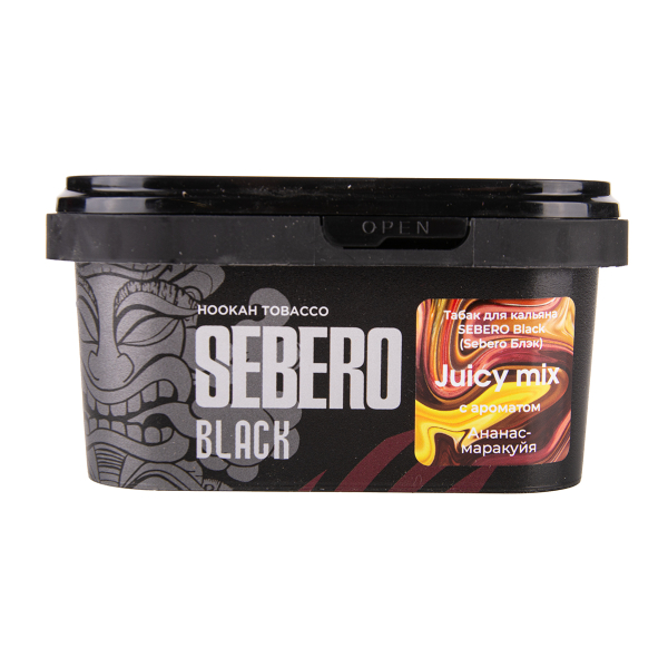 Табак Sebero Black Black Juicy Mix 200 грамм в Казани