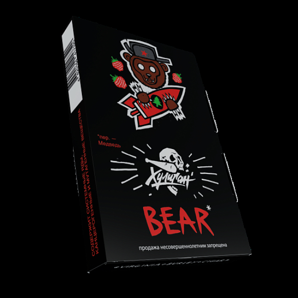 Табак Хулиган Bear Клубника С Елкой 25 грамм в Казани