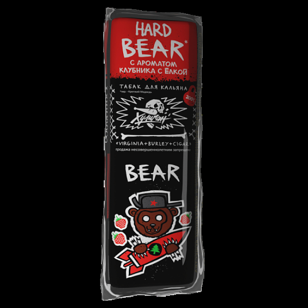 Табак Хулиган Hard Bear Клубника С Елкой 200 грамм в Казани