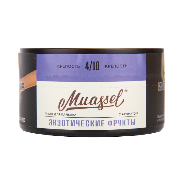 Табак Muassel Medium Экзотические Фрукты 200 грамм в Казани