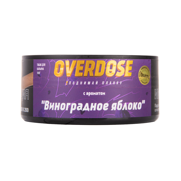 Табак Overdose Grapple 25 грамм в Казани