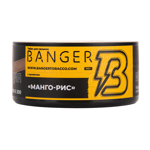 Табак Banger Mango Rice 100 грамм в Казани