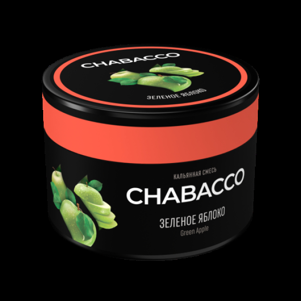 Бестабачная смесь Chabacco Medium Green Apple 40 грамм в Казани