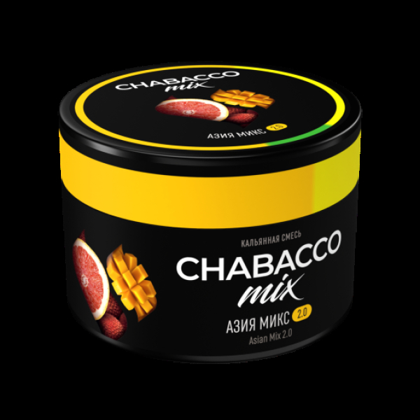 Бестабачная смесь Chabacco Medium Asian Mix 40 грамм в Казани