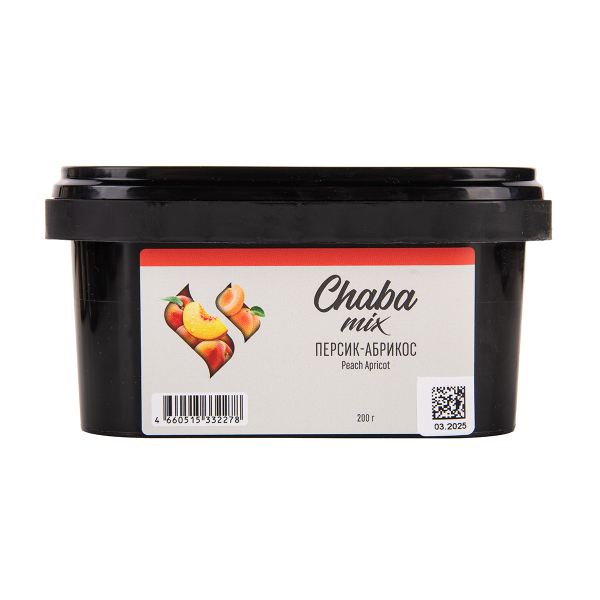 Безникотиновая смесь Chaba Peach Apricot Nicotine Free 200 грамм в Казани