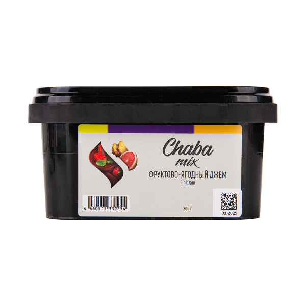Безникотиновая смесь Chaba Pink Jam Nicotine Free 200 грамм в Казани