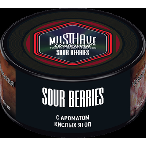 Табак Must have Sour Berries 25 грамм в Казани