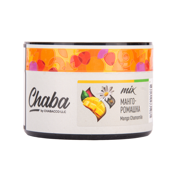 Бестабачная смесь Chaba Mix Mango Chamomile Nicotine Free 50 грамм в Казани