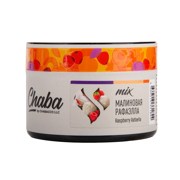 Бестабачная смесь Chaba Mix Raspberry Rafaella Nicotine Free 50 грамм в Казани