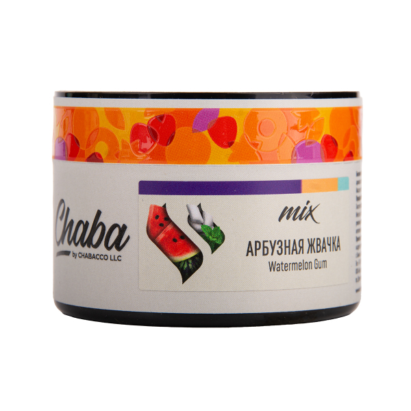 Бестабачная смесь Chaba Mix Watermelon Gum Nicotine Free 50 грамм в Казани