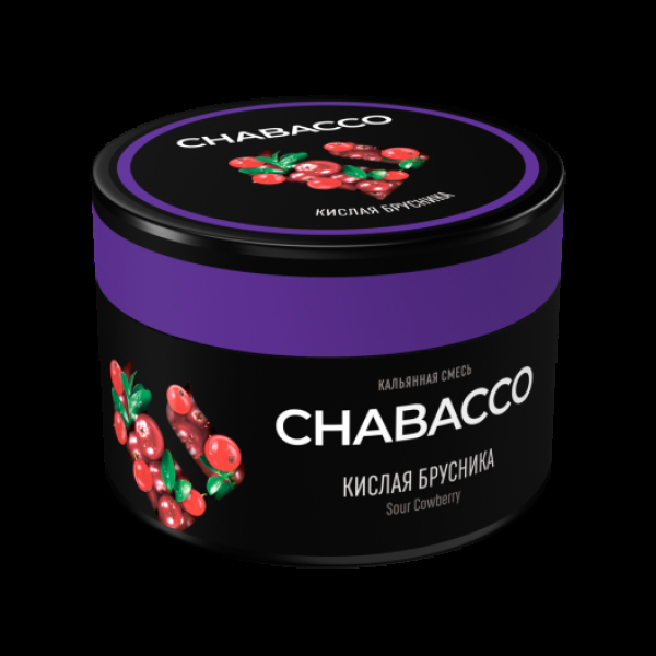 Бестабачная смесь Chabacco Medium Sour Cowberry 40 грамм в Казани