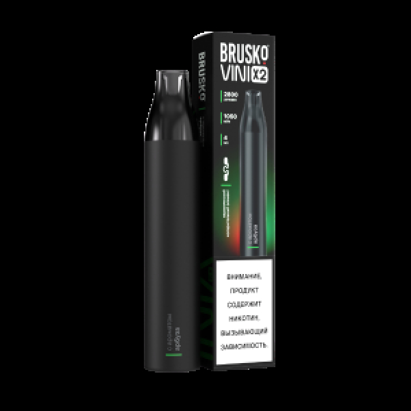 Электронка Brusko Vini X2 Арбуз 2800 затяжек в Казани