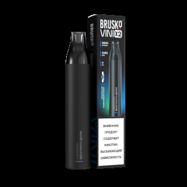 Электронка Brusko Vini X2 Фруктовое Драже 2800 затяжек в Казани