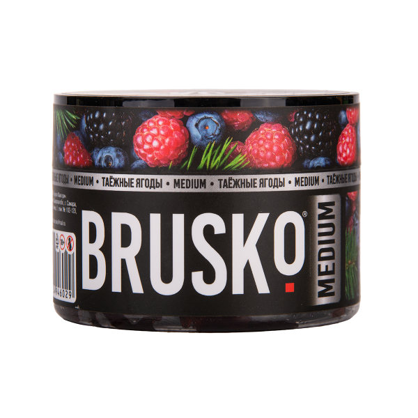 Бестабачная смесь Brusko Zero Таёжные Ягоды 50 грамм в Казани